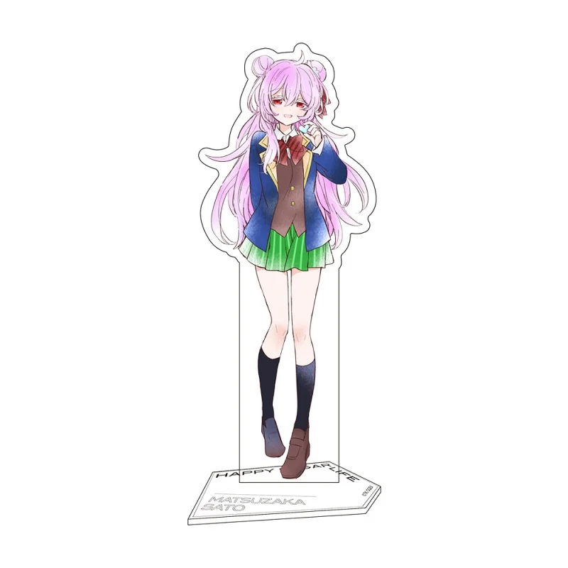 Anime Happy Sugar Life Koube Shio Matsuzaka Satou Acrylic Standing Sign Board Animation Peripheral Desk Decorations Display