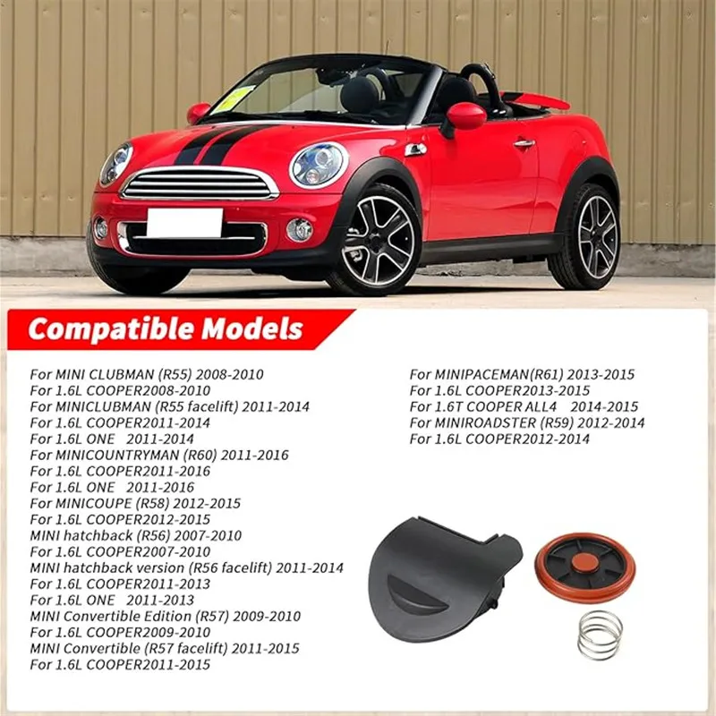 Brand New Crankcase Pressure Vent Regulating Valve Repair Kit 0248Q5 0248.Q5 For Peugeot 207 EP6 VTI Citroen MINI Cooper N12 N16