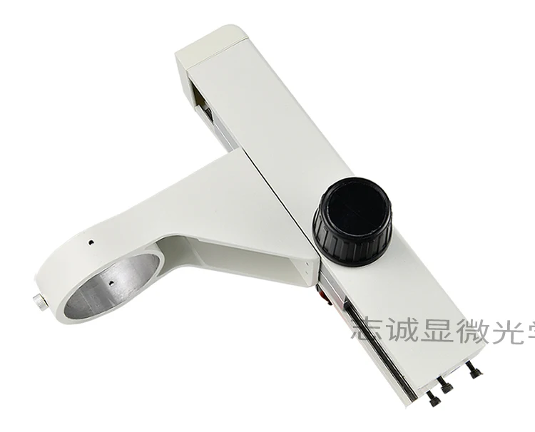 Microscope coarse and fine adjustment arm, flat base, integrated focus adjustment bracket 76mm5040