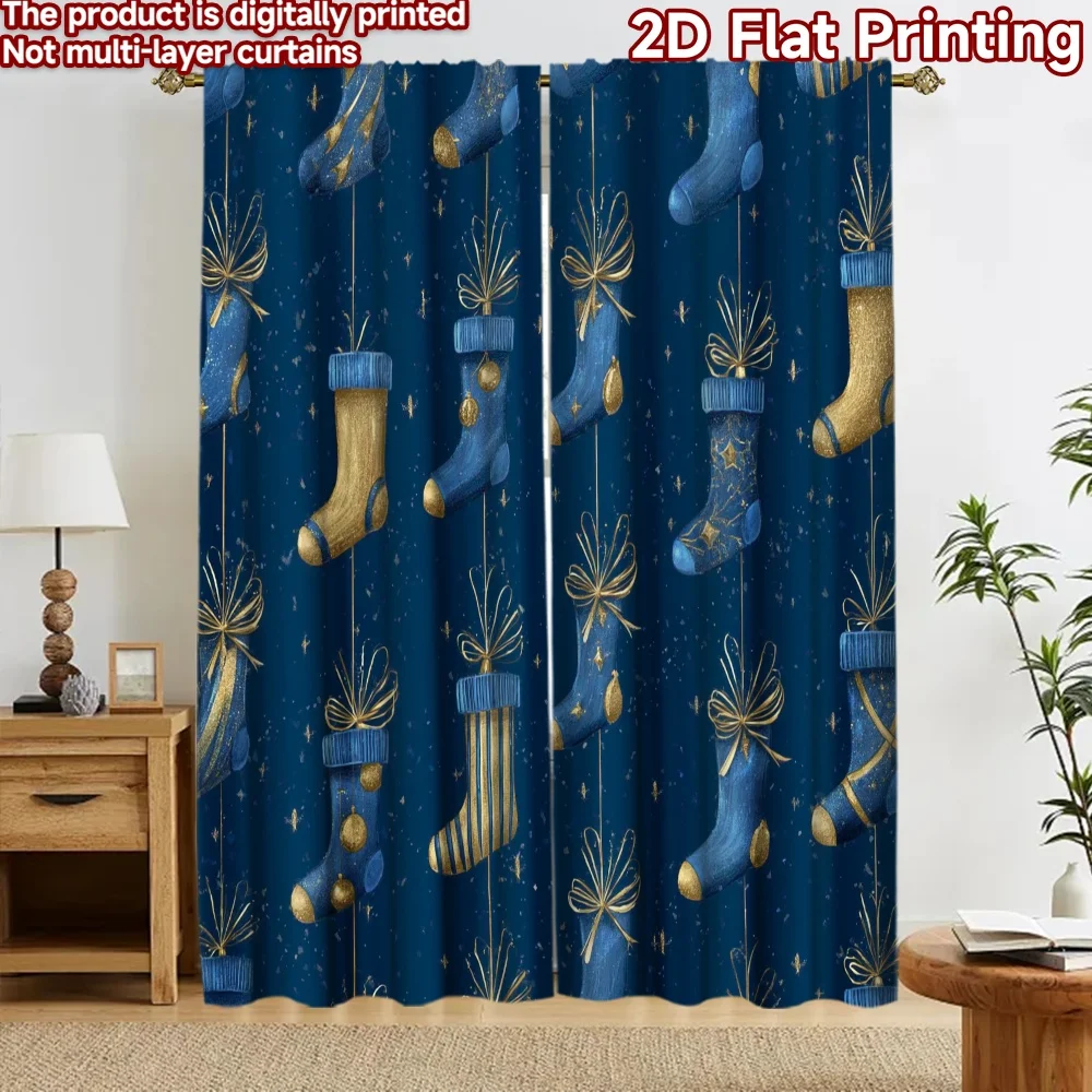 2D flat 2pcs Curtain French Romantic Style Curtains Valentine ing Red Roses (3) Digitally printed polyester, colorfast Family