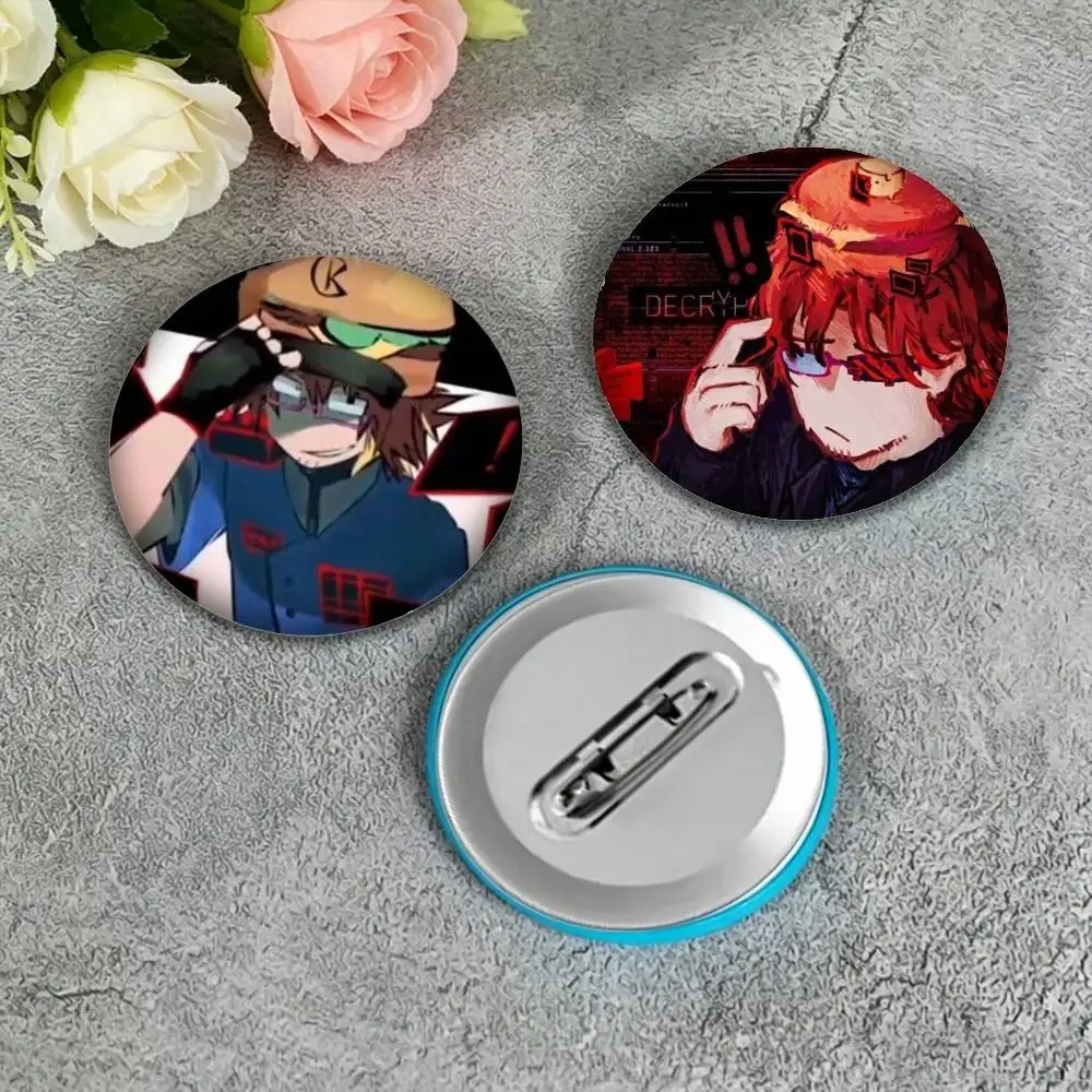 Funny Forsaken 007n7 Game 25mm 32mm 44mm 58mm 75mm Brooches Badges Pins for Accessories Gift