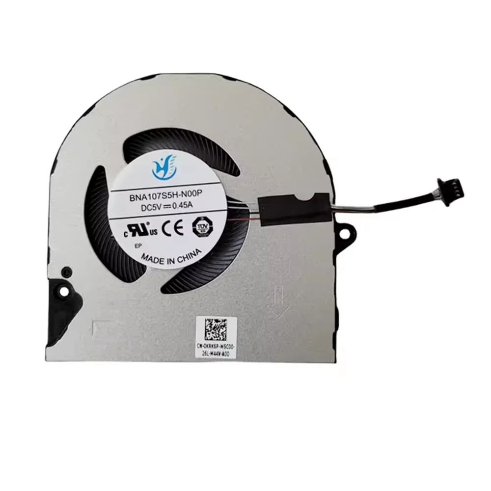 Nuevo ventilador de refrigeración de CPU para ordenador portátil para DELL Inspiron 15 5510 5515 5518 Inspiron 14 5410 5415 5418 7400 7415 2 en 1 BN6805S5H-N00P