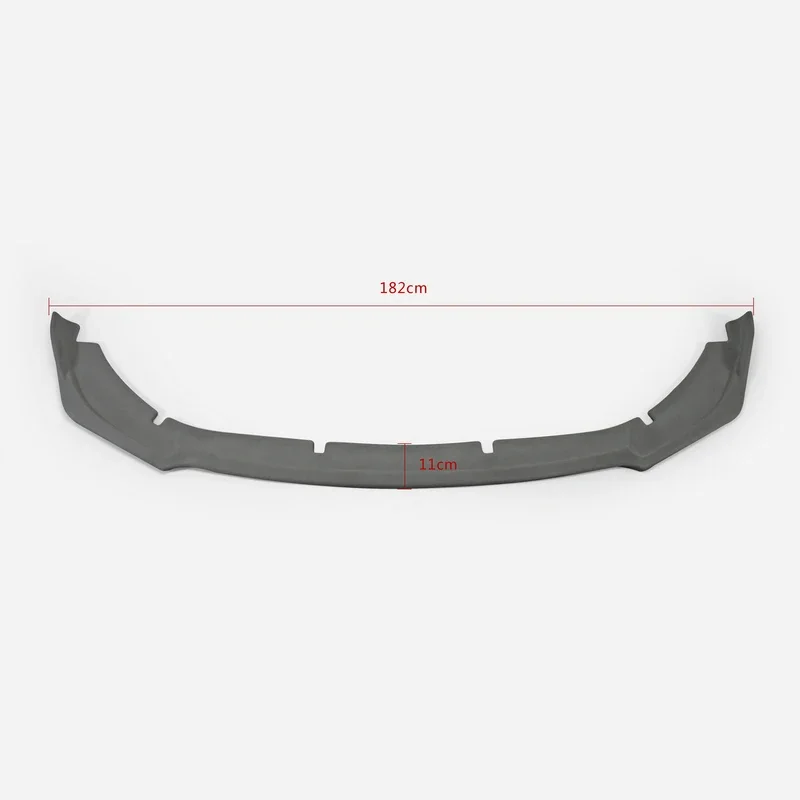 Car Accessories For Kia Stinger Type M Fiberglass Front Lip FRP Fiber Glass Bumper Splitter Under Spoiler Tuning Kit Drift Trim