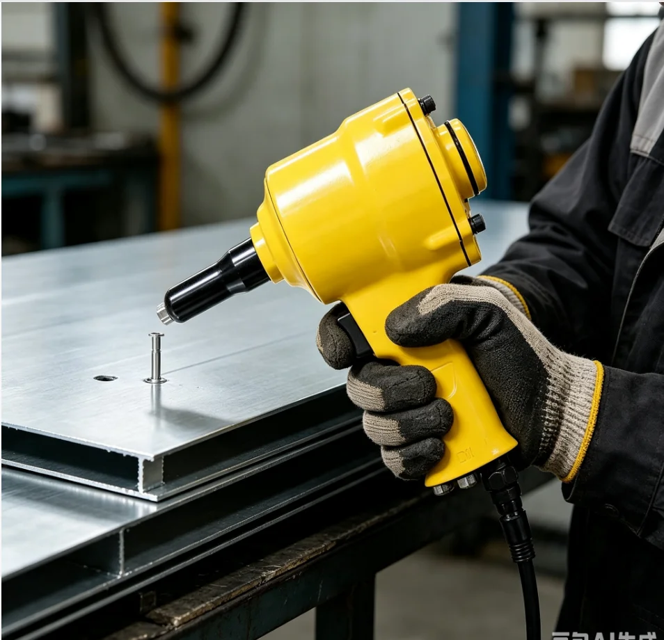 Rivet Gun Riveting Gun Riveting Tool KP-705P Pneumatic Riveter Pistol Grip Rivet Gun Air Powered Riveting Tool 2.4/3.2/4.0/4.8mm
