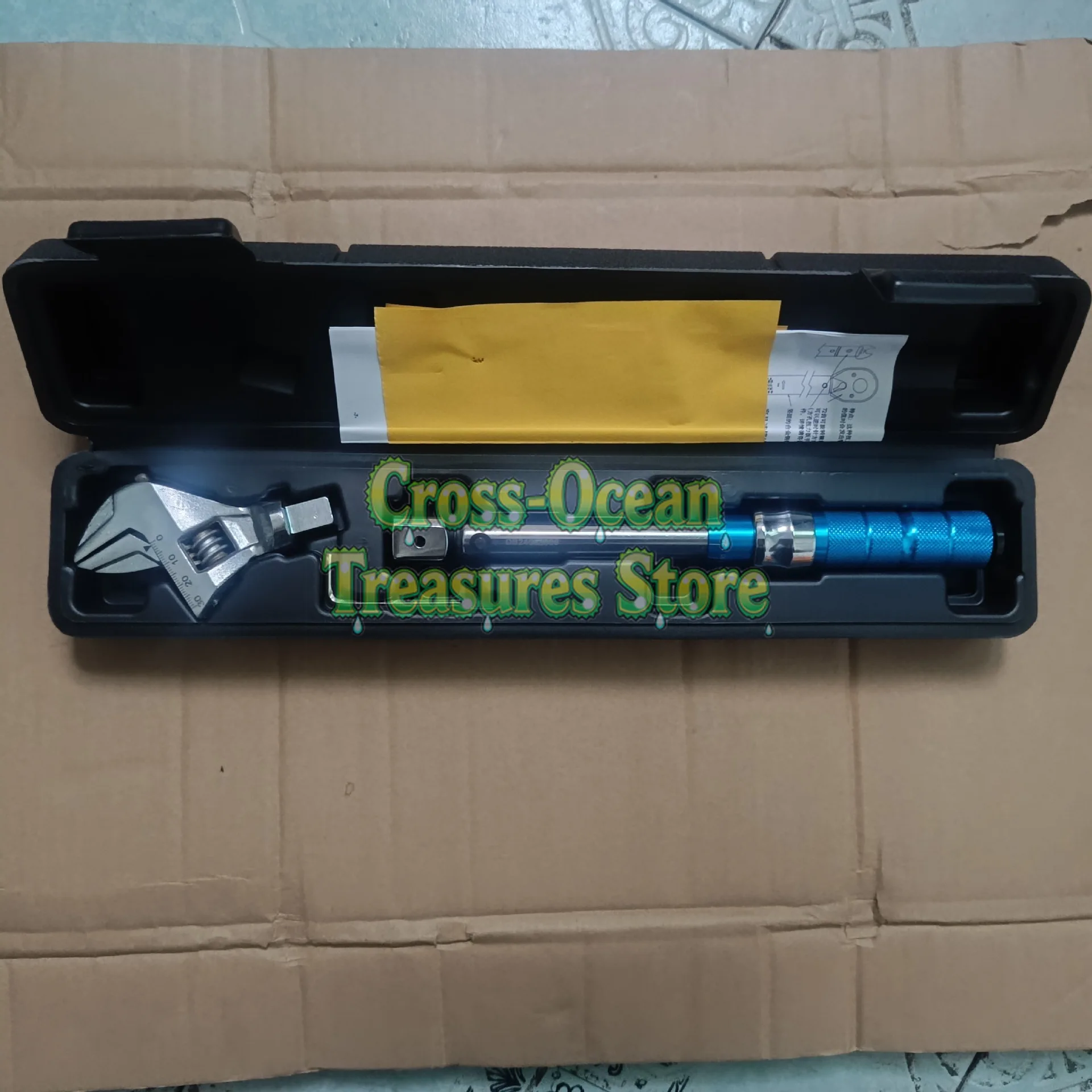 工場直販-ラチェットトルクレンチ-15点セット-工具-メンテナンス-車載工具箱-多機能セット