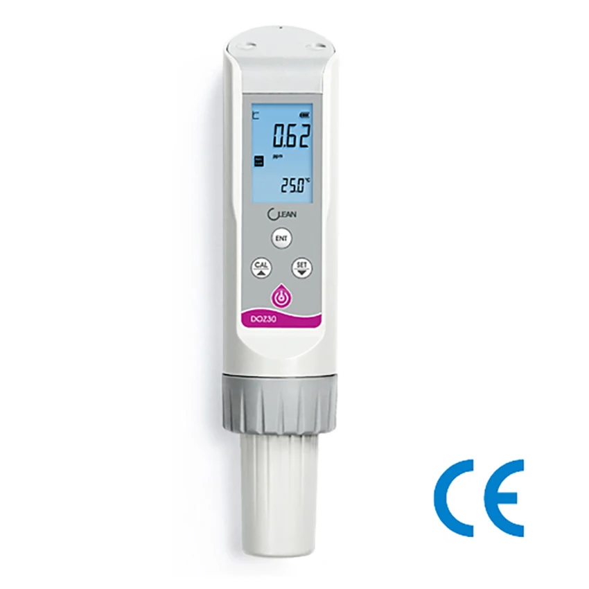 10.00mg/L Portable Dissolved Ozone O3 Meter Tester Resolution 0.01mg/L ±1% F.S. Waterproof Grade IP67