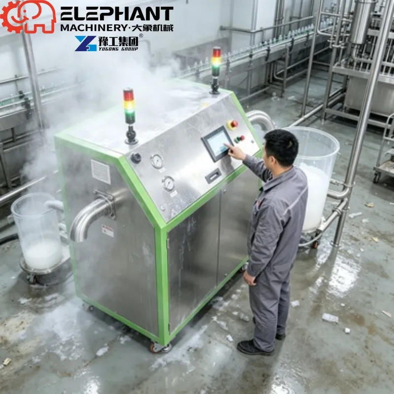 Dry Ice Pellet Machine, Industrial Dry Ice Pelletizer With Motor Multi Voltage 110V/220V/380V 1 Year Warranty