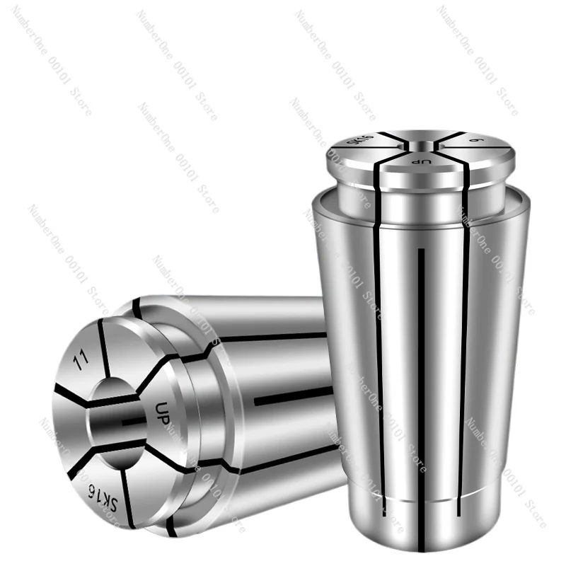 SK06 SK10 SK16 SK20 SK25 Precision Spring Collet Set, High Accuracy Elastic Milling Chuck for CNC Machine Tool Holders