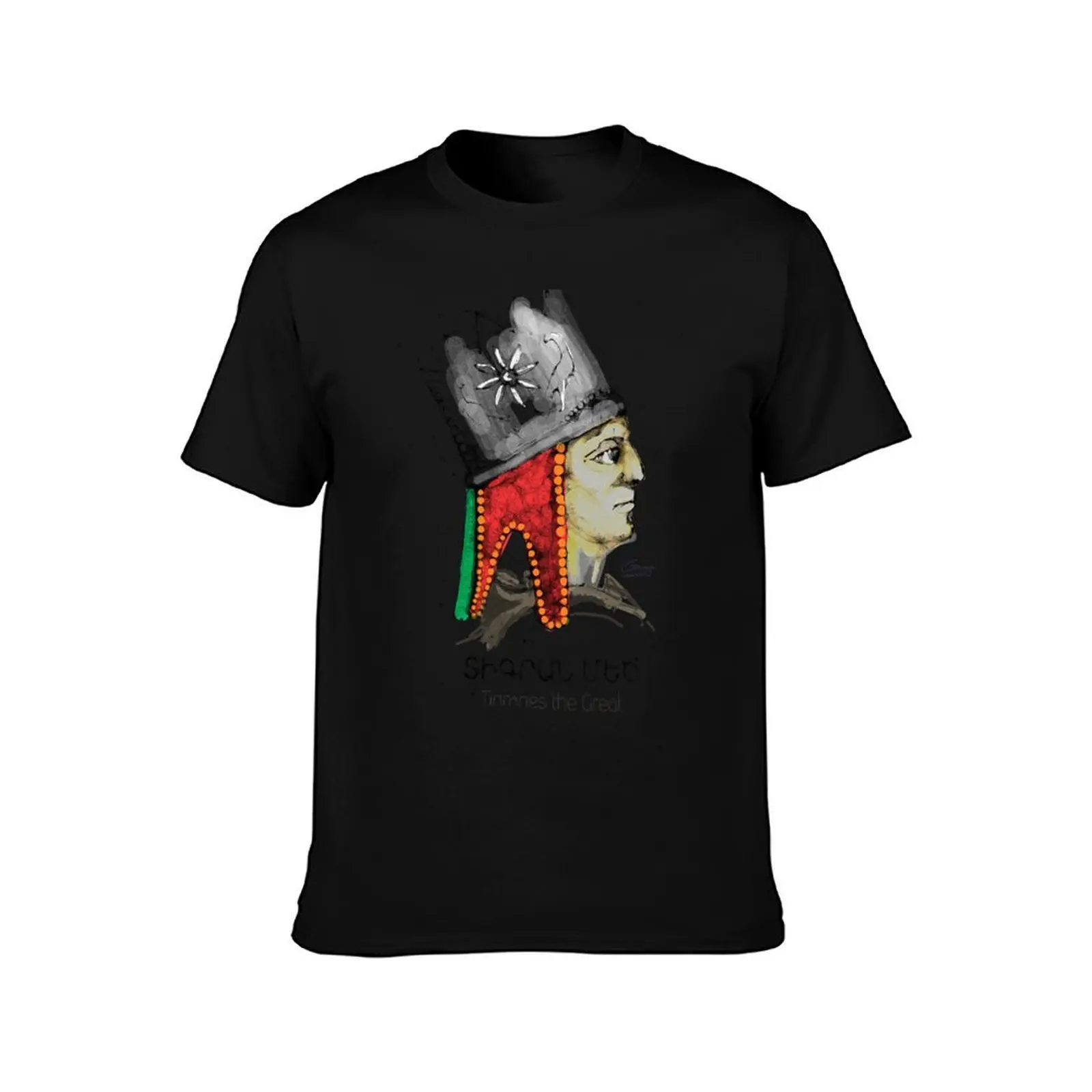 Tigranes The Great (Armenia) T-Shirt, Summer Casual Cotton Tee, Oversized Streetwear Tops, Vintage Graphic Print, 100% Cotton