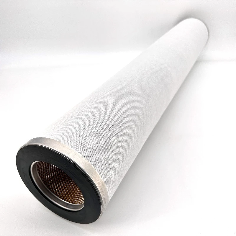 Replacement type natural gas filter cartridge