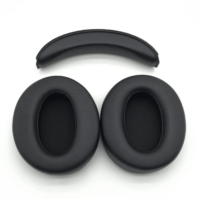 Soft Sponge Earpads Comfort Headphones Ear Cushions Headband Adjustable For W820NB K820NC Long Wear