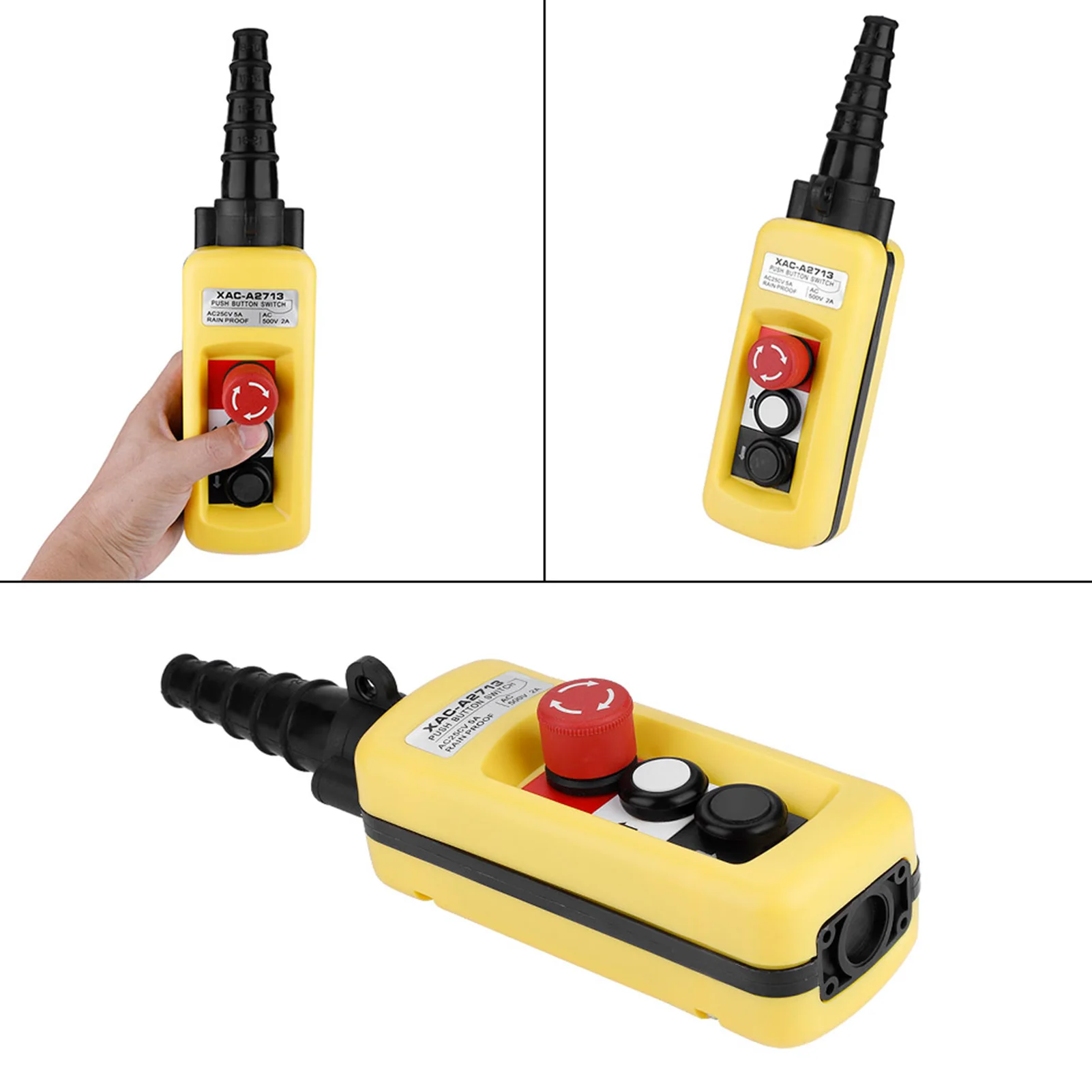 

Кнопочный пульт управления для подъемного крана с аварийной остановкой