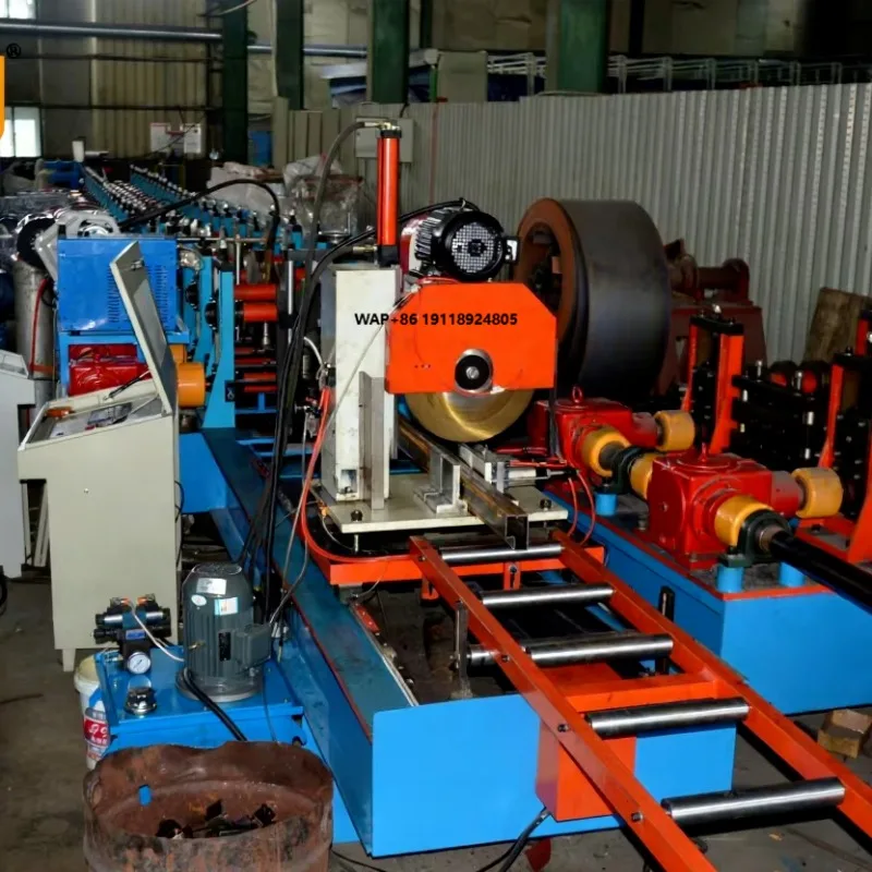 

Dingbo Step Beam Roll Forming Machine Gas Welding Heavy Duty PLC Motor 24 Stations Automatic Hydraulic Cutting