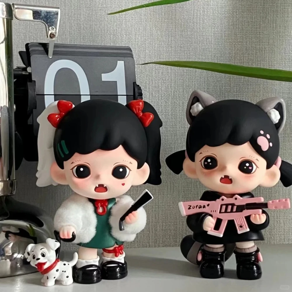 طفل زوريا أنا بوس سلسلة صندوق أعمى Kawaii جمع منضدية الديكور عمل أنيمي الشكل مفاجأة غامض الهدايا اللعب