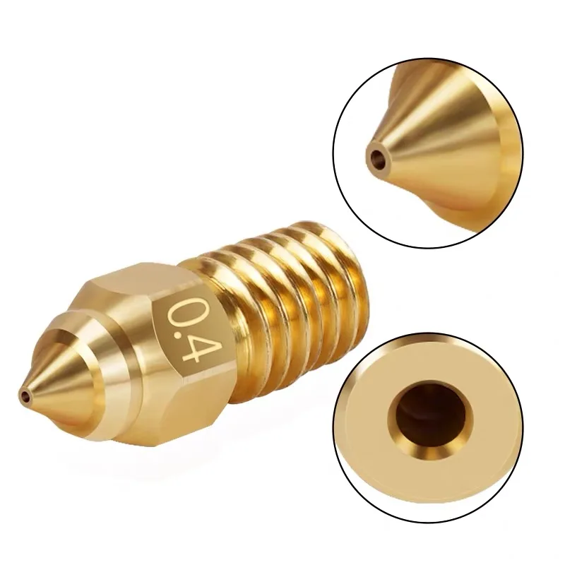 

Высокоскоростное сопло 3D-принтера для ENDER 7 Spider Ender 3 V3 SE ender 5 S1 0,2 0,4 0,6 0,8 1,0 мм, детали 3D-принтера, сопло 3/5/10 шт.