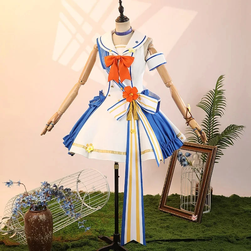 

Arknights‌ Amiya 711 Dress Cosplay Costumes Game Character Halloween Costume Performance Clothing for Adult Women hf5]]