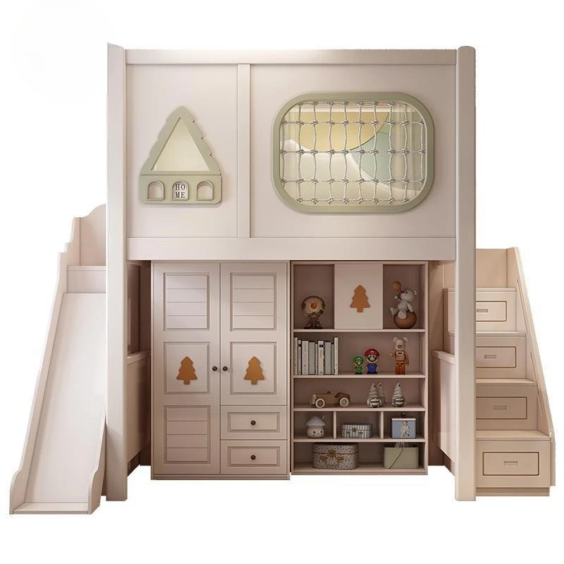 Go to bed and get off the empty order, go to bed on the upper floor, get off  desk, and combine bed.