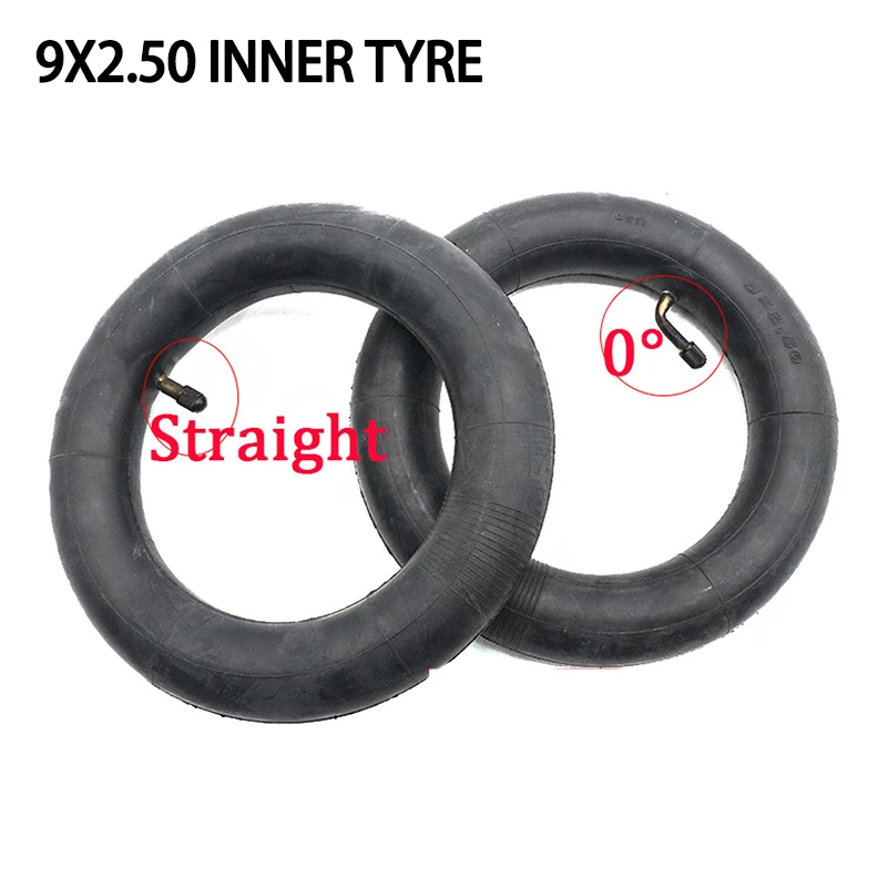 

Hot Sale 9 Inch Inner Tube 9x 2.5 Explosion-proof Butyl Rubber for Balancing Car Parts on Electric Scooter