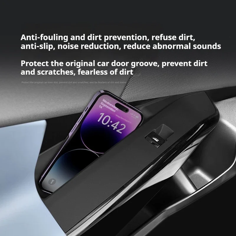 Car silicone door and window button lift panel Anti-scratch and dust-proof For BMW X3 G45 2025  Protection Accessories