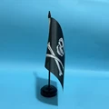 Black plastic pole 4