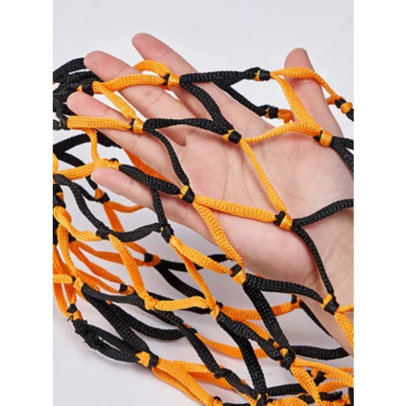 1 قطعة كرة السلة صافي حقيبة قوية المحمولة جريئة كثيفة حبل نايلون حماية البيئة المحمولة هدية الكرة إبرة الكرة لعبة كرة القدم