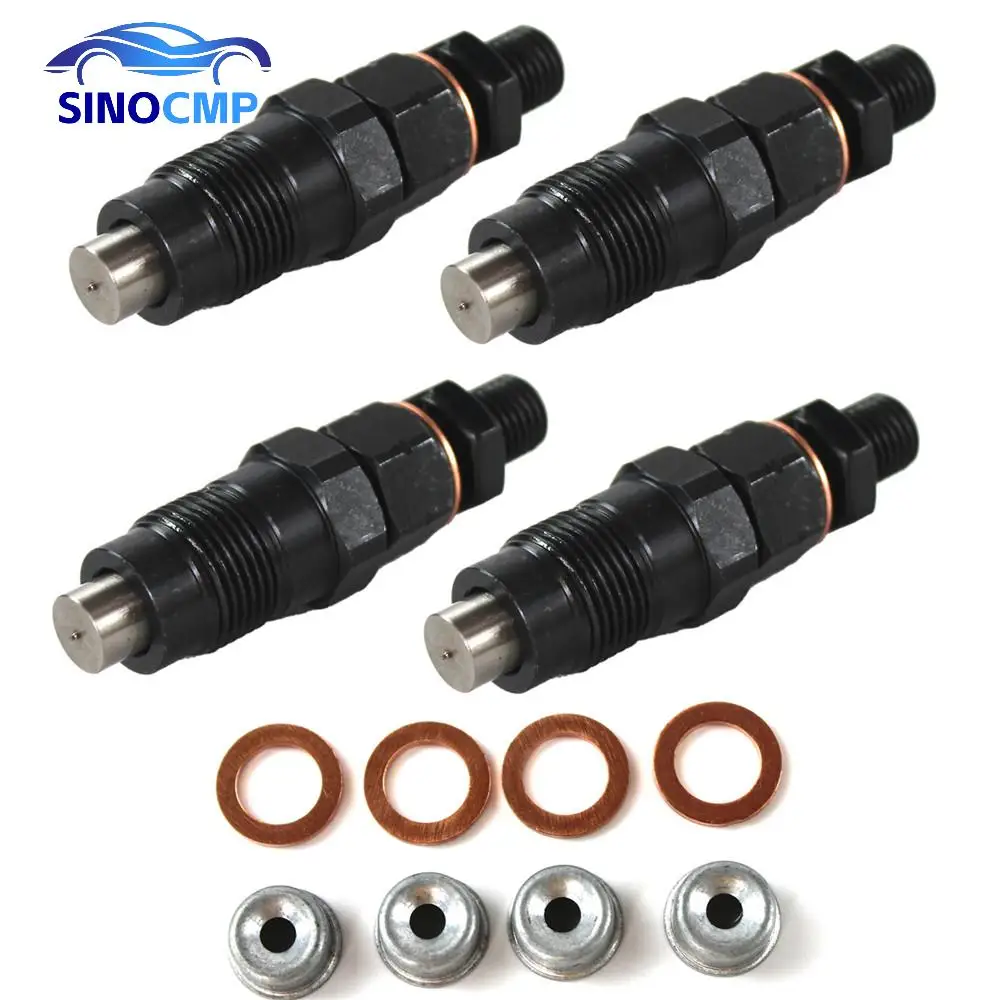 4PCS Fuel Injectors 131406490 For Perkins Engine 404-22T 104-22 403D-15 404C-22 404D-22T Case SR130 SR160 SR175 SV185