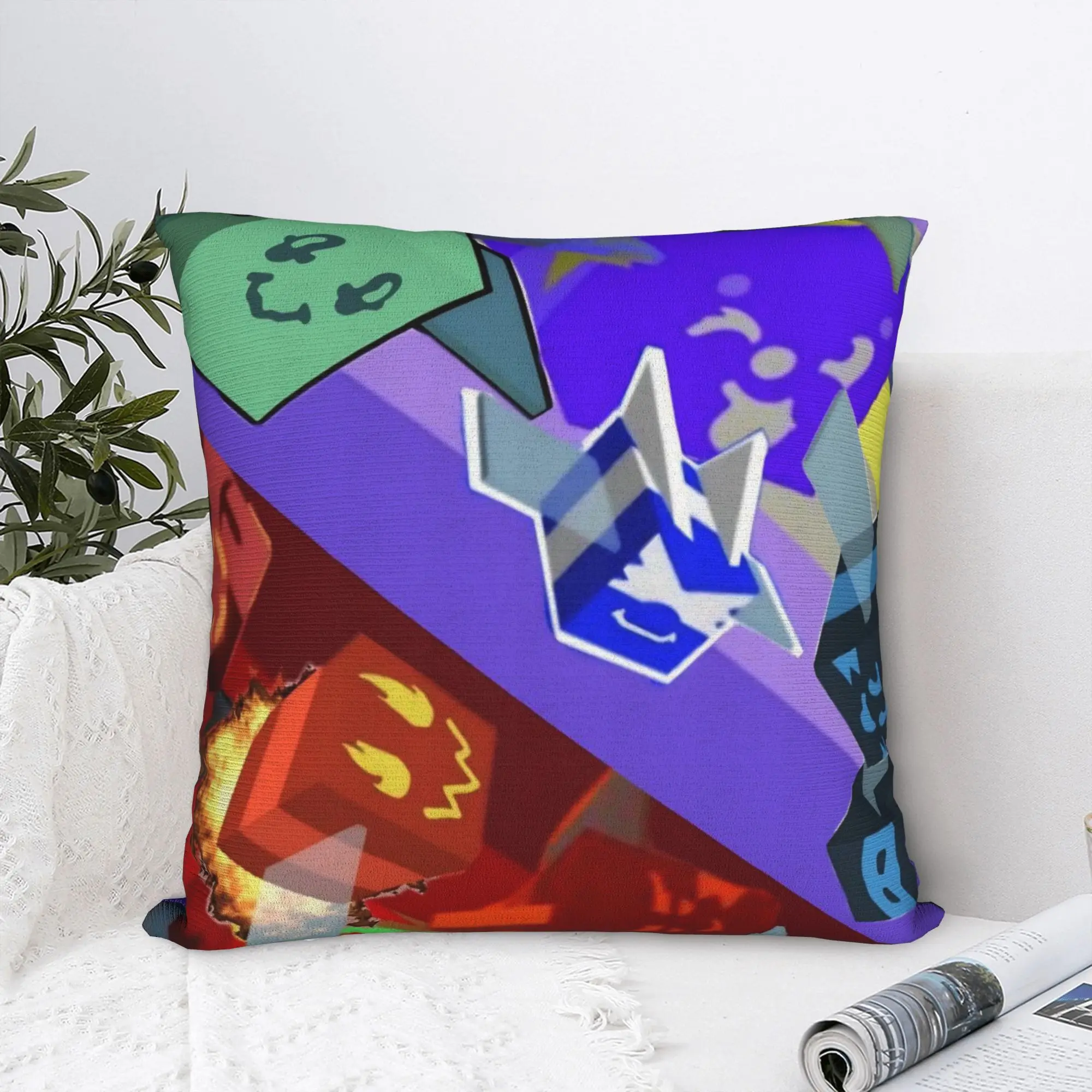 Bee Swarm Simulator BSS Game Pillowcase Printed Fabric Cushion Cover Decorative Cartoon Throw Pillow Case Cover Bed Square