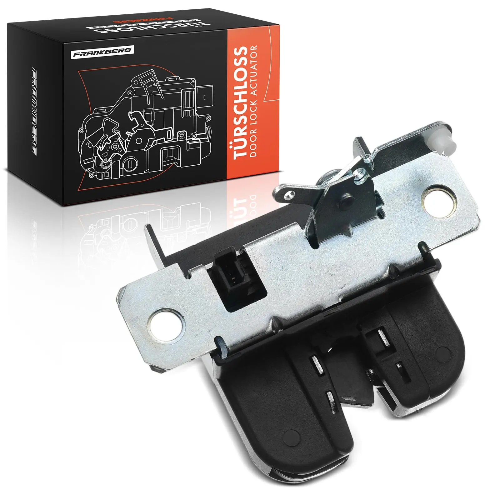 Frankberg 1x serrure de porte pour hayon arrière de véhicule VW Transporter T5 Bus Box 7H 7J 7E5827505B 7E5827505C 7E5827505A