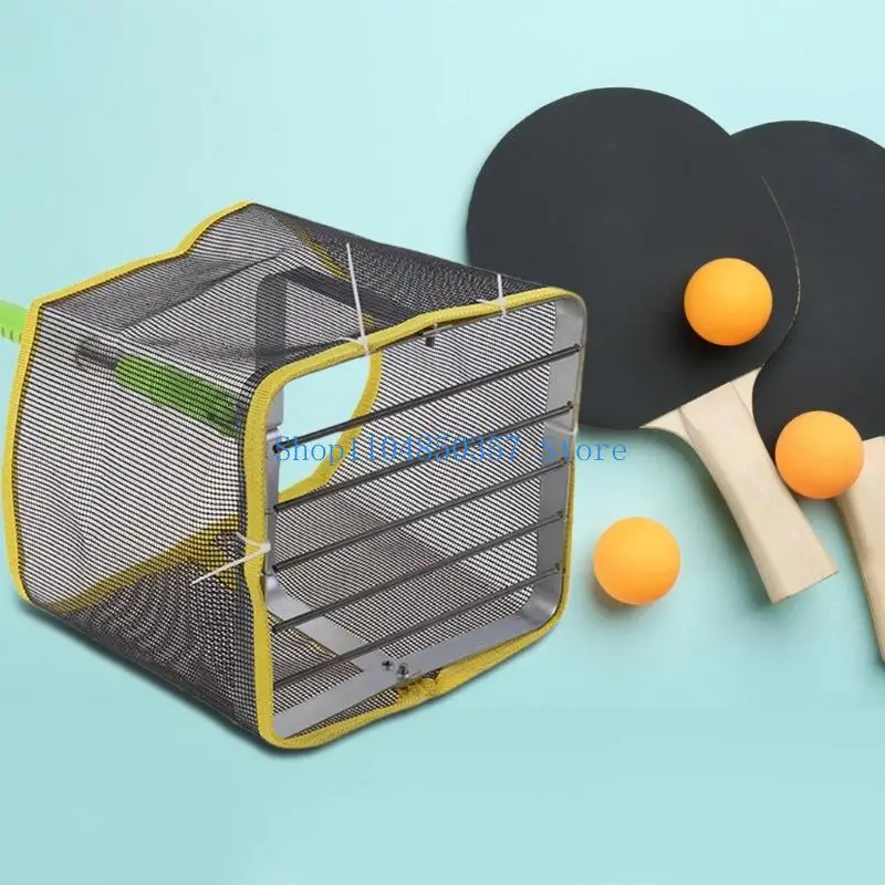 

Устройство для захвата мячей для настольного тенниса 652F. Гибкий механизм вращения. Легко работает при сборе и хранении.