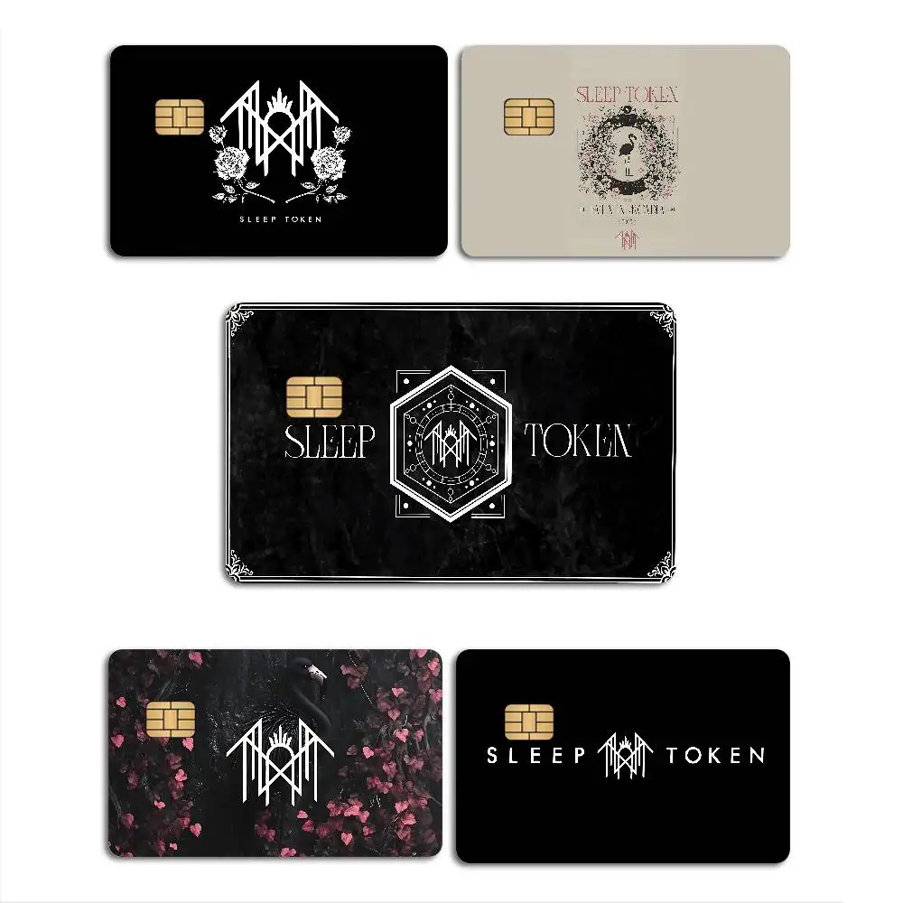 Popular Band S-Sleep T-Token Anime Cartoon Sticker Film Skin For Credit Card Debit Bank Bus Card