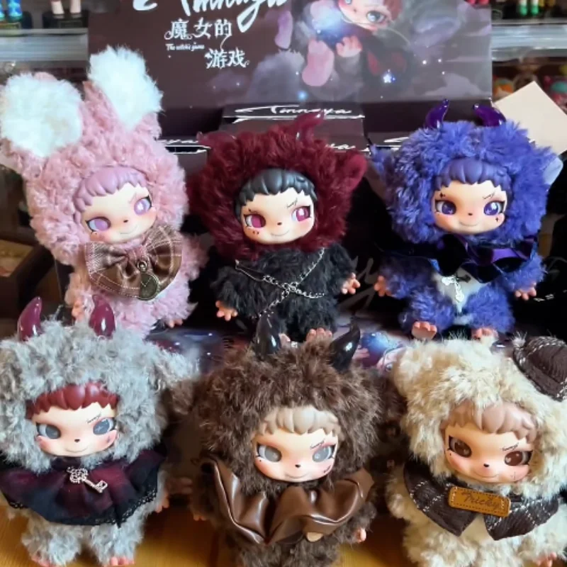 

Tinnaya Witch'S Game Series Blind Box Mystery Box Cute Tinnaya Collectible Toys Vinyl Doll Surprise Bag Pendant Girl Gift Toys