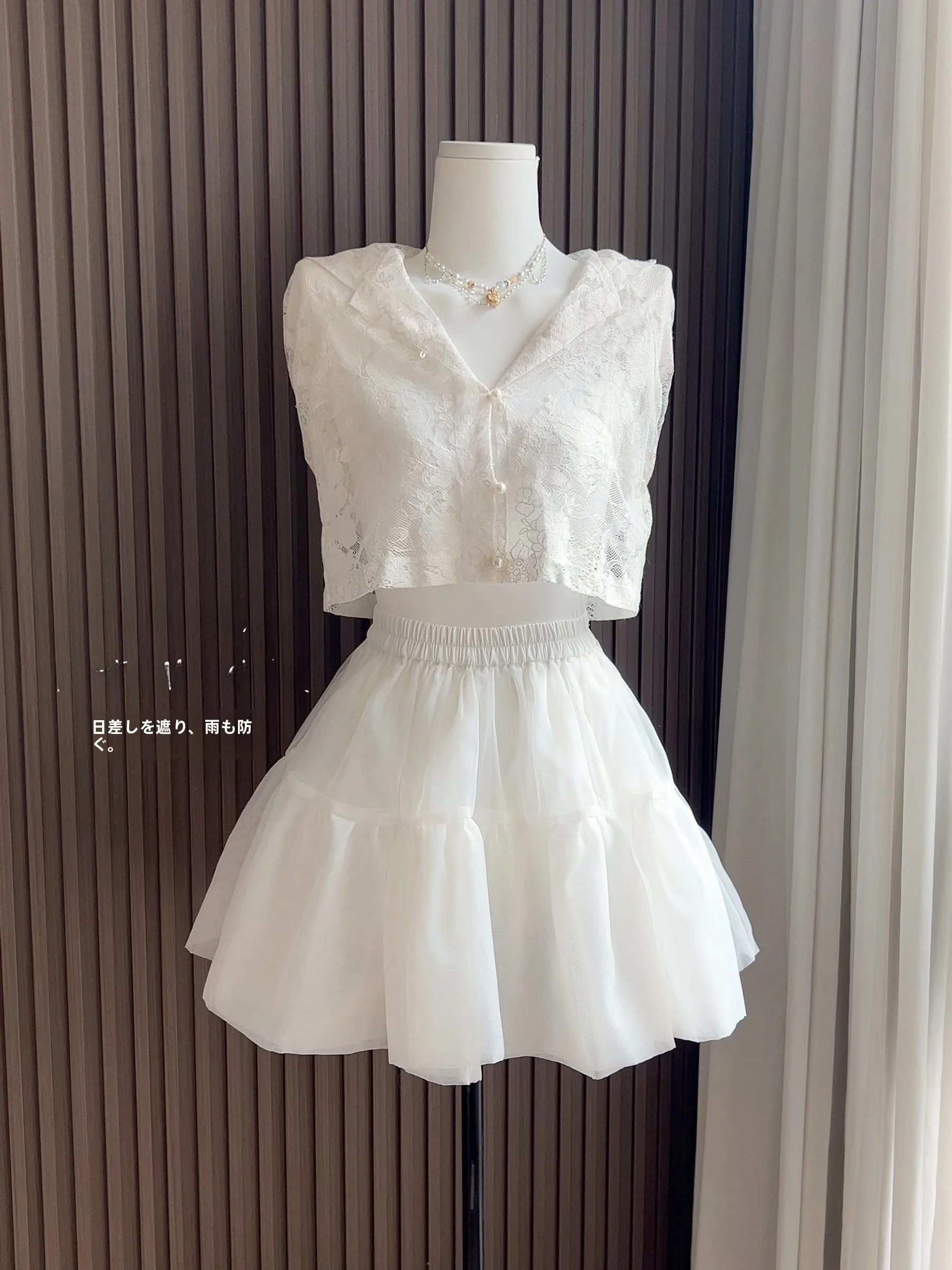 

Повседневная мягкая тюлевая короткая юбка с пышной подкладкой в стиле принцессы для молодых женщин, антистатическая, с высокой талией