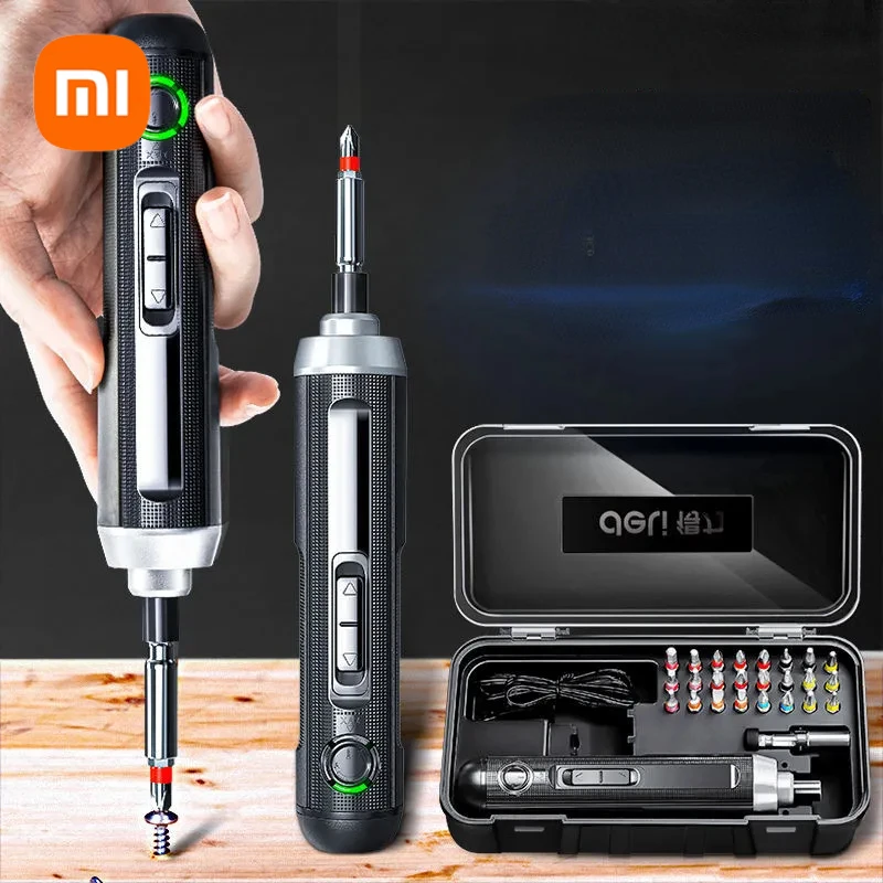 Xiaomi Deli 3.6V Cordless Screwdriver Rechargeable Lithium Battery Screwdriver Power for Jewelry Metal Glass Mini Wireless Drill