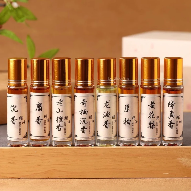 11ml The Old Mountain Sandalwood Natural Plant Essential Oil/Indoor Incense Purifies The Air and Removes Odors Soothe The Nerves