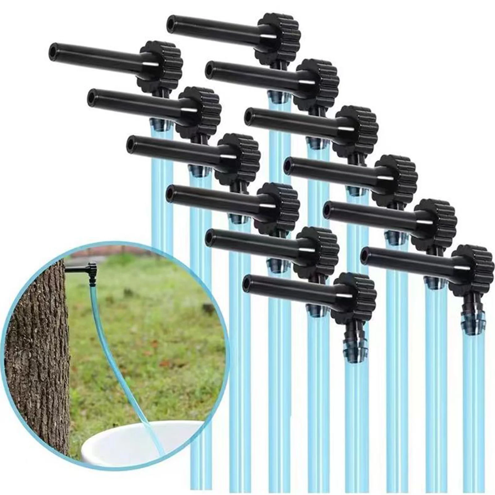 12Set Maple Syrup Tapping Kit Durable Sap Spiles And Food-grade Tubing Maple Sap Collection Set for Experts Beginners