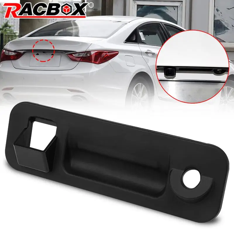 Outside Trunk Lid Lock Handle Shell Black For Hyundai Sonata 2015 2016 2017 Tailgate Opening Button Shell 81260C1010 81260-C1010