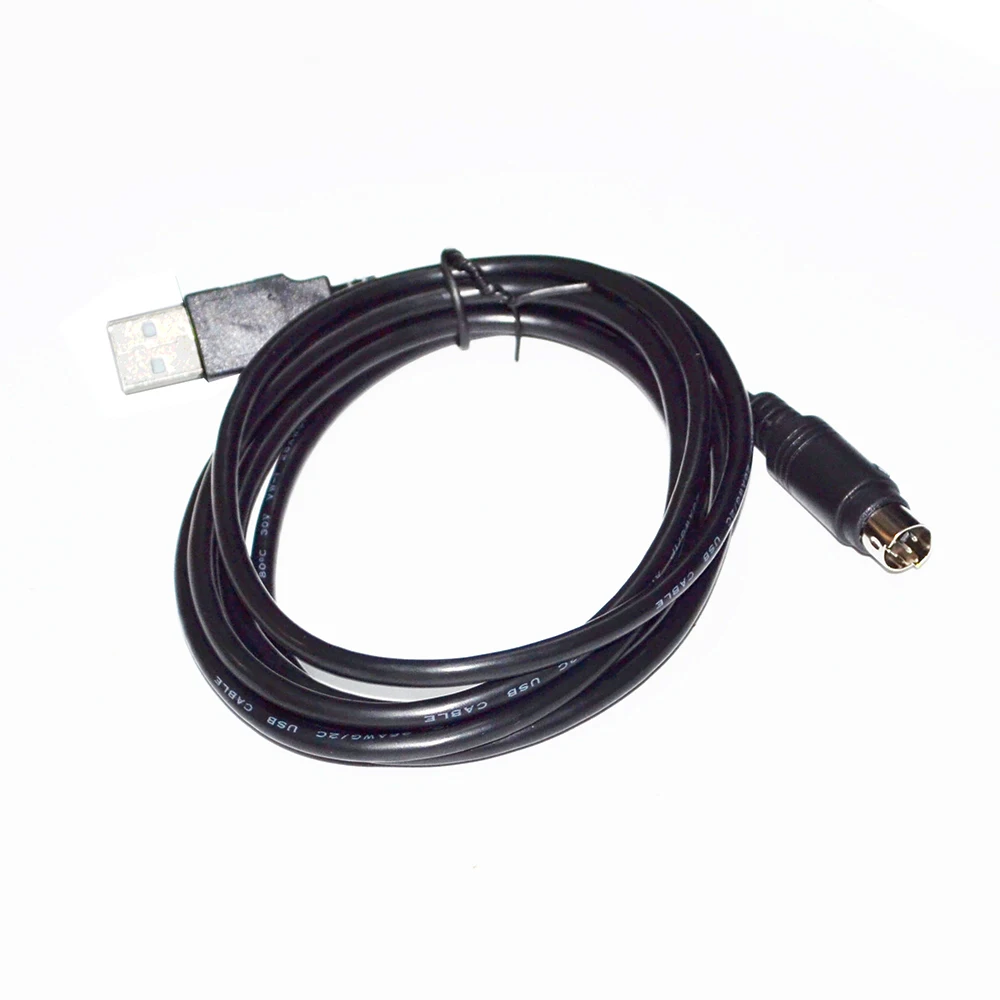 USB 2.0 TO MINI DIN 6 PIN MD6 MALE PROGRAM UPGRADE CABLE FOR TOYOTA AUTOMOBILE,USB A – MINI-DIN 6PIN TOYOTA INSPECTION CABLE