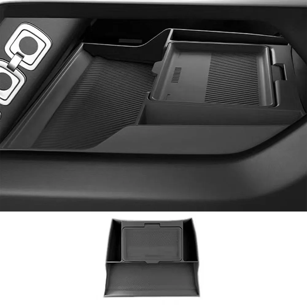 

Ящик для хранения на центральной консоли, двухслойный ящик для хранения, силиконовая противоскользящая накладка, внутренние принадлежности для BYD Formula Leopard 8 2024 2025