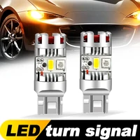 Luz LED de señal de giro para Mazda 2 DL DJ 3 BL BM BN 6 GJ piezas CX5 KF CX9 CX-5 MX5 ND RX8 SE FE, WY21W T20 7440A, 2 CX-9