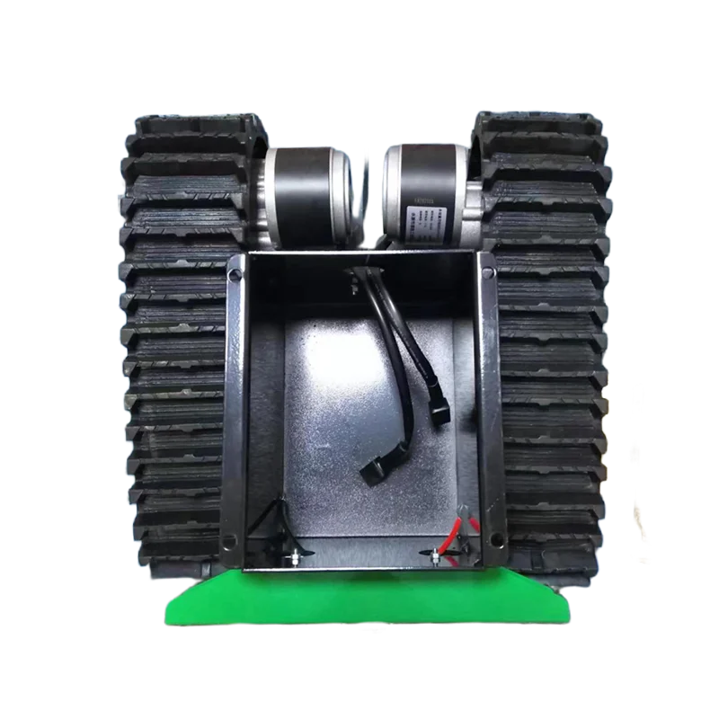 

New electric crawler chassis accessories dual motor power foot beach