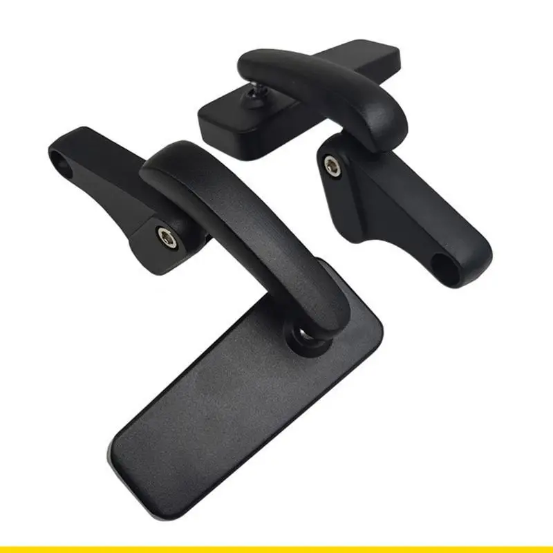 

SZCH зеркало заднего вида для мотоцикла, скутера, крепление на руль, зеркало заднего вида, регулируемый угол, прямоугольник,