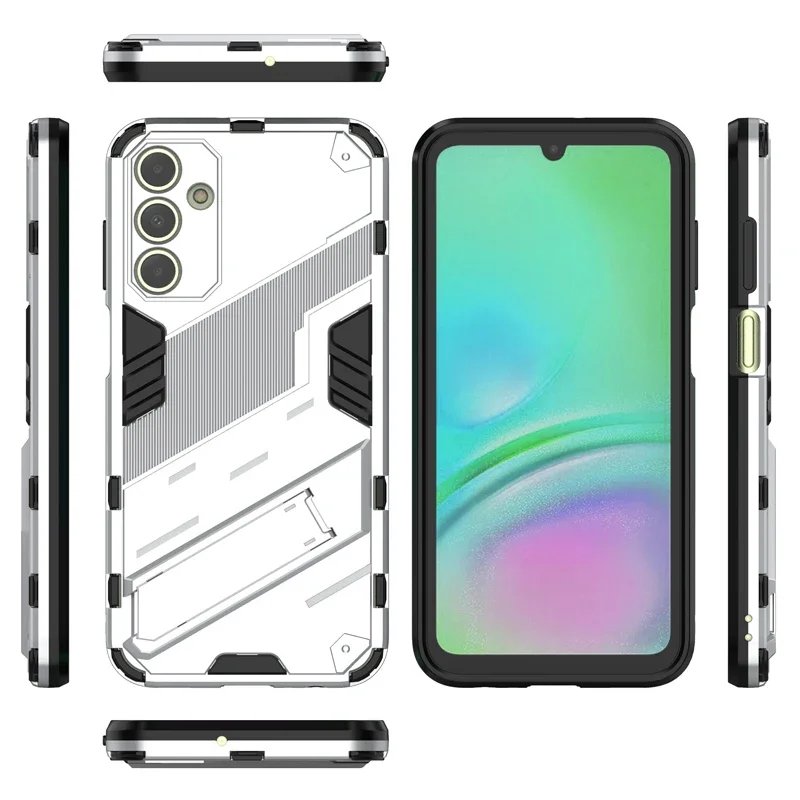 Case for Samsung Galaxy A15 Cover Bumper Holder Coque for Samsung Galaxy A25 A24 A23 Armor Kickstand Back Phone Case Galaxy A15