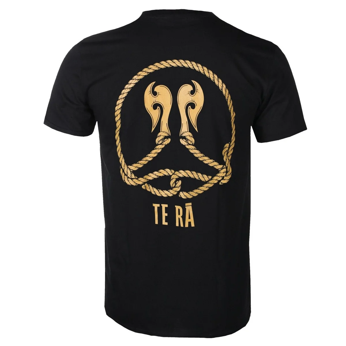 Space Planet Maori Tribal Element Double Sided Print T Shirt, Alien Weaponry Band Graphic Tee, Unisex Rock Style Top