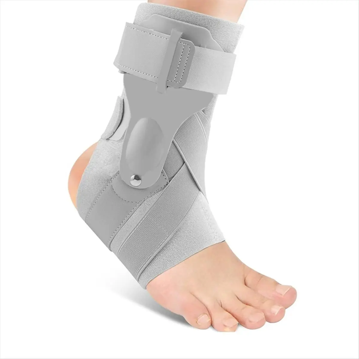 ABNQ Sports Ankle Brace Compression Ankle Brace Basketball and Running Splints for Men & Women, Ankle Splint Stabilizer A