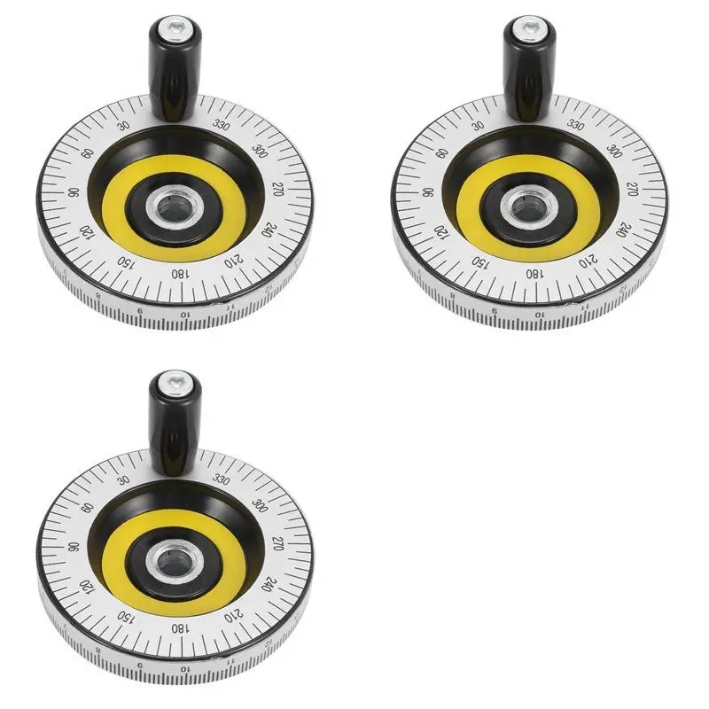 

YANA50I 3 шт., 80 мм, сплошной маховик, весы, маховик, механические детали, бакелитовая ручка машины, калиброванный маховик