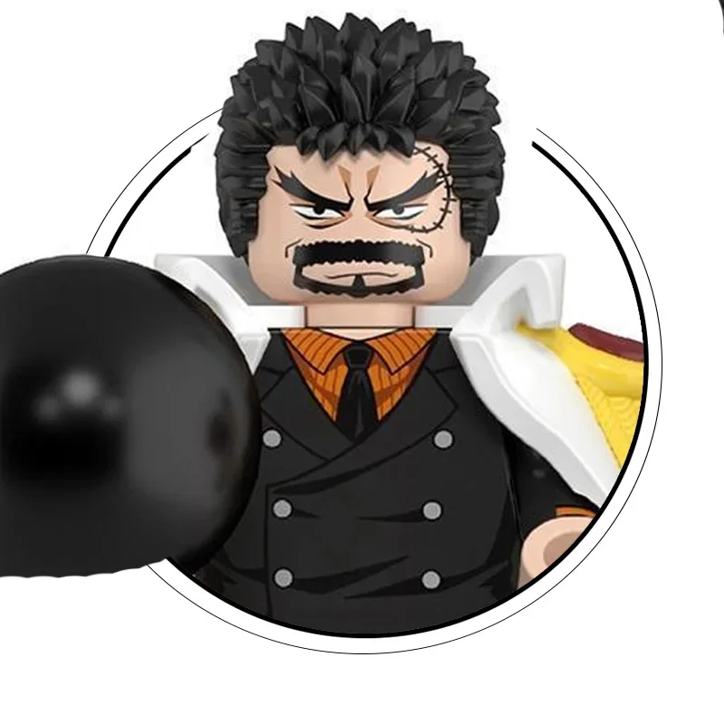 One Piece Bausteinset, Luffy Zorro Shan Zhi zusammengebaute Puppen, sammelbare Actionfiguren, Kinderspielzeug und Geschenke. – Detail 12