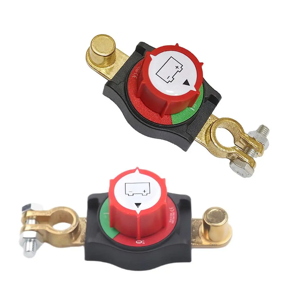 Battery Disconnect Switch Battery Cutoff Switch High-Conductivity For RVs & Trailers Marine Battery Switch Accessories