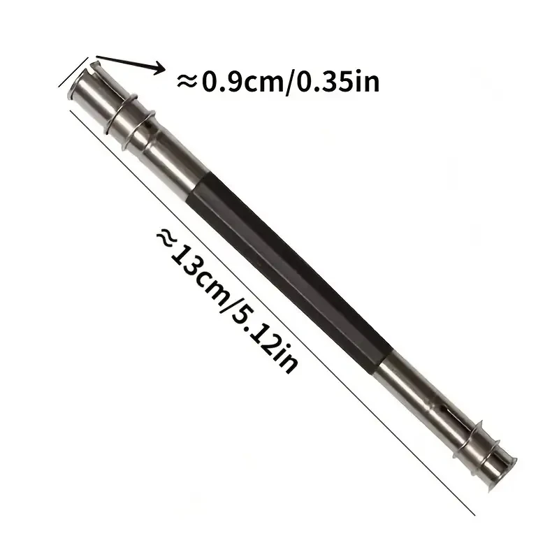5pcs Adjustable Metal Pencil Extender, Suitable for Artists to Use, Suitable for Schools, Offices, Sketching, Art, Writing