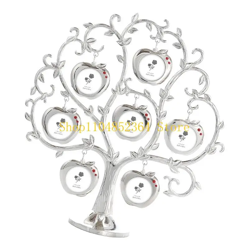652F Familien-Fotorahmen, Ornament, Stammbaum-Bilderrahmen mit hängendem Bilderrahmen – Detail 2