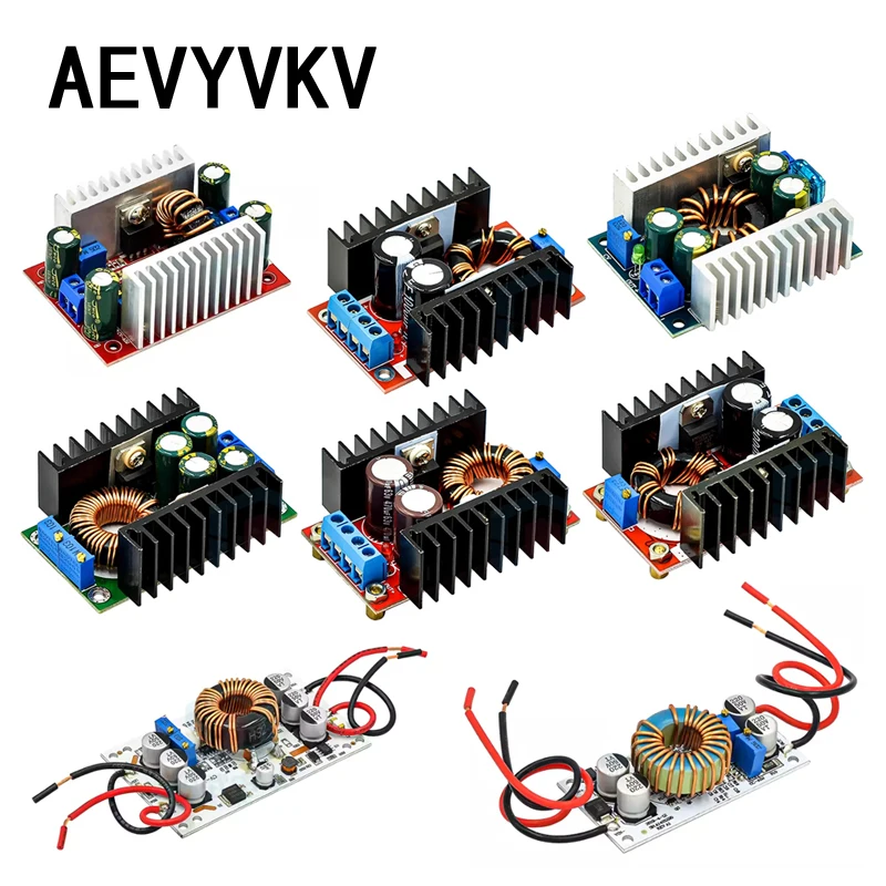 DC-DC 120W / 150W / 250W / 9A 300W / 300W 20A / 400W 15A / 600W 10A Step Up Boost Converter / Step Down Buck Power Supply Module